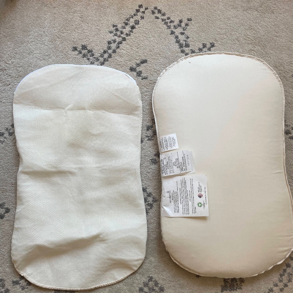 Naturpedic Organic Bassinet Mattress + Cover